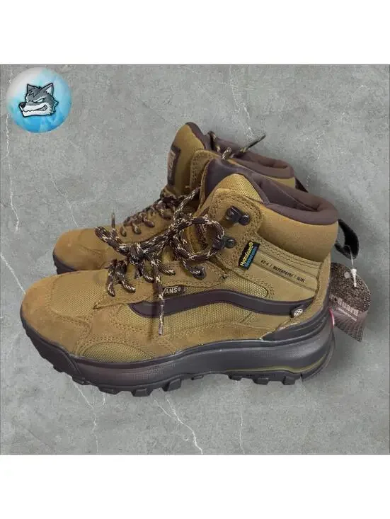 Vans Crestline All-Terrain Waterproof Sneaker Boots 'Tobacco Brown' Men's 5.5 - Picture 2 of 5